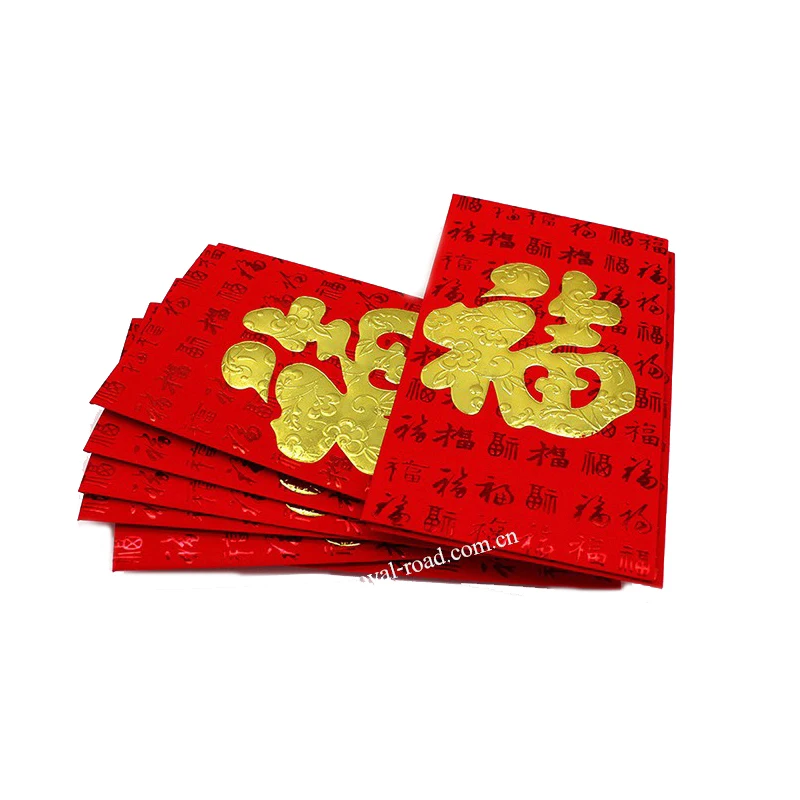 High quality gold foil embossed logoprinting  money pocket for festival