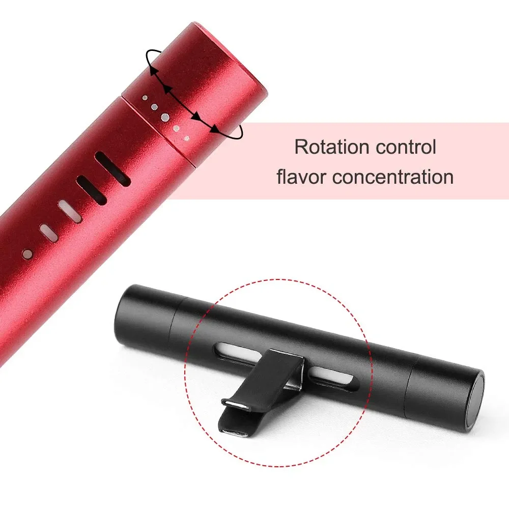 Car  Vent Clips Small portable Air Fragarence Essential Oil Diffuser Sticks
