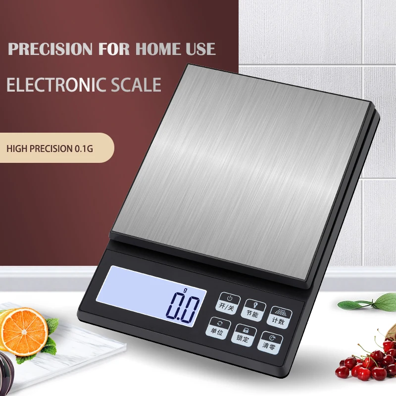 10 Kg Digital Stainless Steel Kitchen Scale for Food China Smart Electronic Products Balance Scales