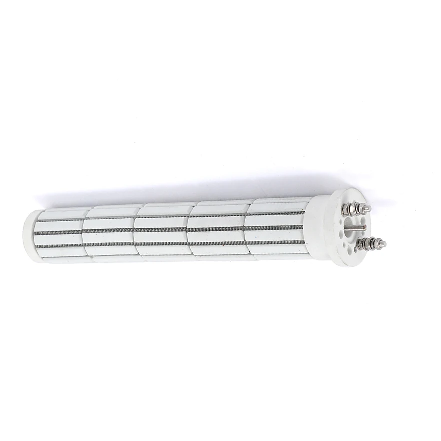 10kW5KW Stability  Imported heating wire High Density Rustproof electric radiant tube ceramic cylinder heating element