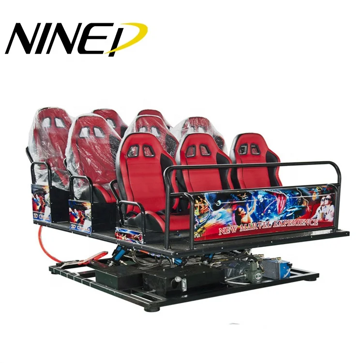Amusement Park Equipment 6 Seats 5D Cinema Equipment Price with Special Effects in Truck