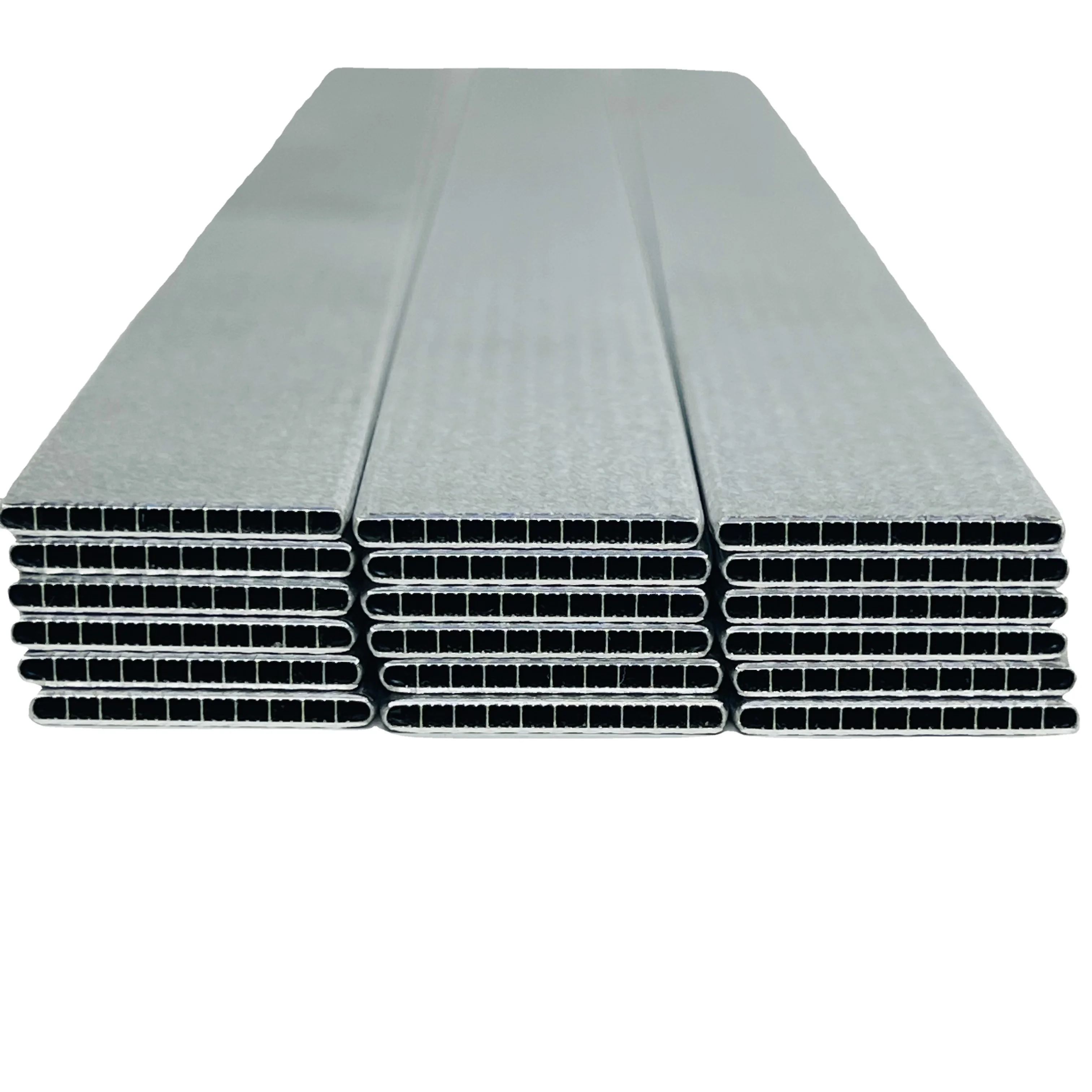 Aluminum extruded micro-channel flat tube high frequency welding aluminum pipe used in automobile radiator