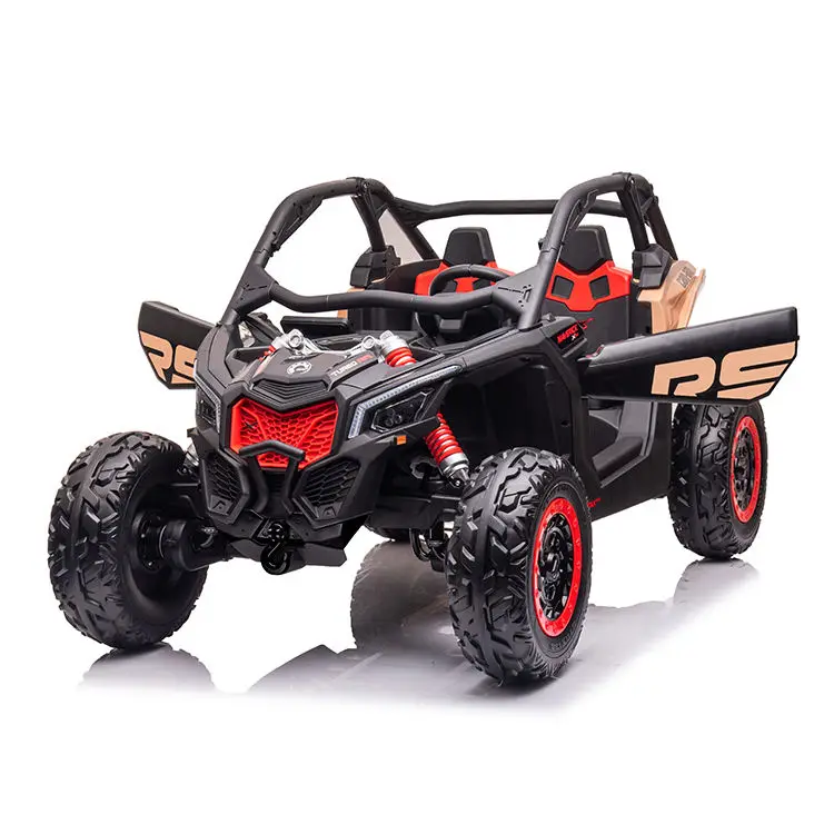 New 24V Battery Operated Kids UTV Powerwheel Ride-On Electric Car Two-Seater Truck for Children