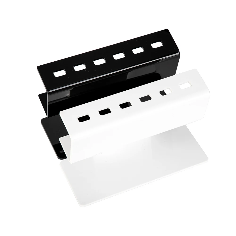 Tweezers Storage Holder For Eyelashes Extension Acrylic Tweezers Scissor Storage Rack Holder Stand Beauty Makeup Tool