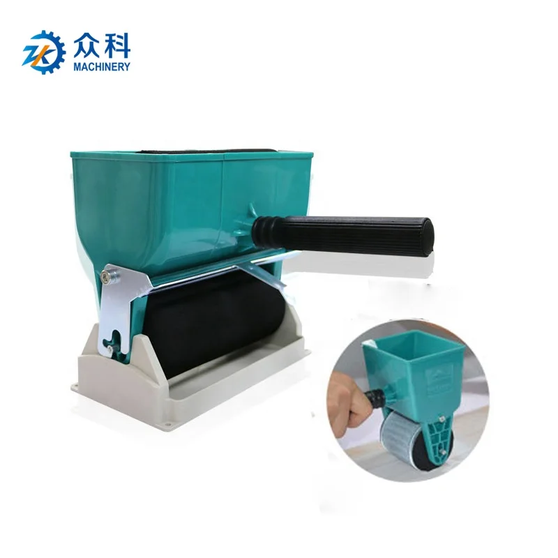 Manual glue spreader machine hand wood gluing machine portable glue spreading machine