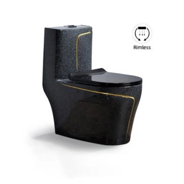 Керамический слитный унитаз 690x390x740 мм