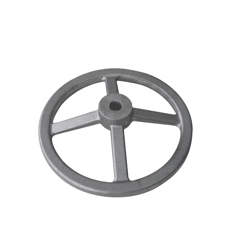 
Cast grey iron lathe handwheel threaded for milling machine 