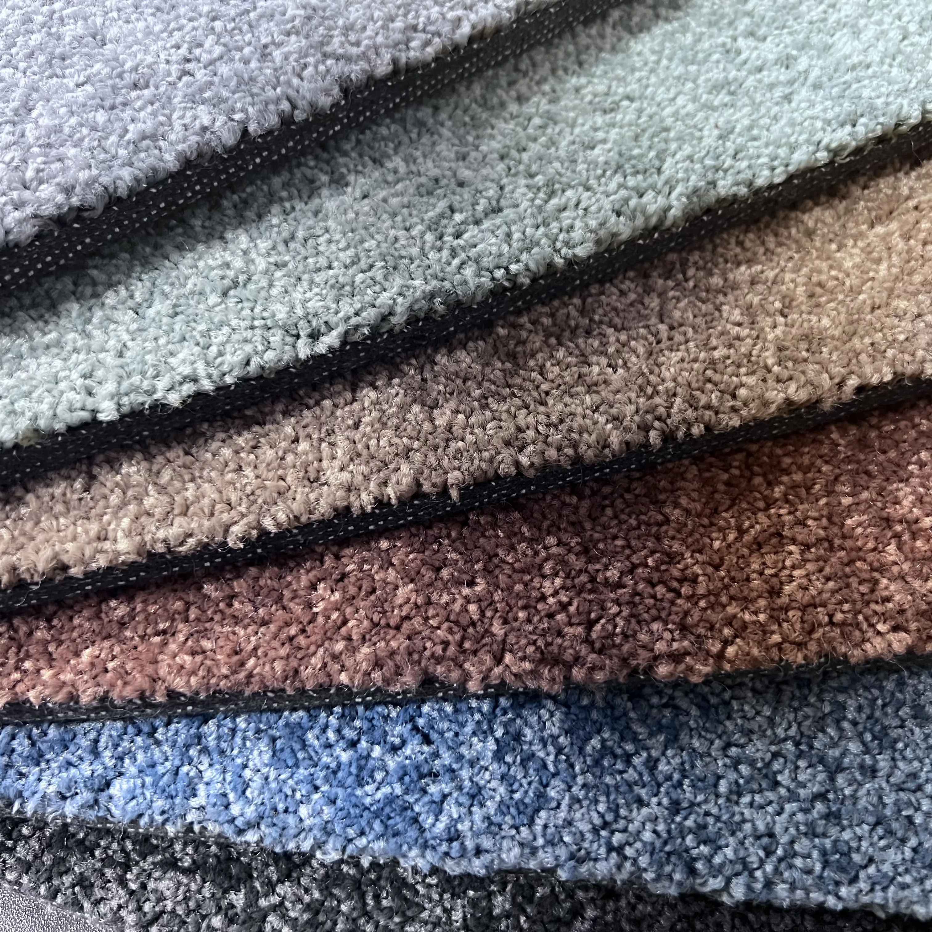 Полипропиленовая полиэфирная нейлоновая петля ворс простой рулон ковра для дома спальни офиса от стены до