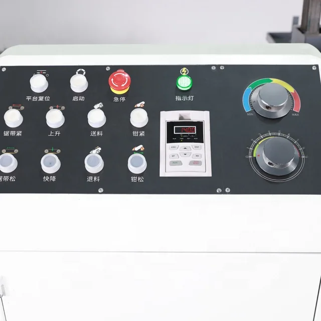 Metal Cutting Band Saw Horizontal Bandsaw Machine Hydraulic Chainsaw Automatic Feeding Turbine Large Saw Machine