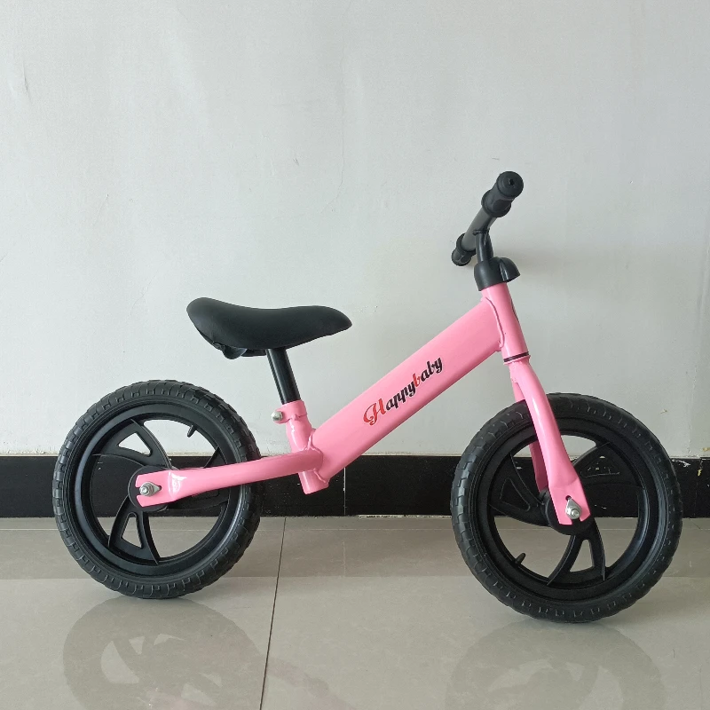 baby push 2 wheels no pedal 12 inch ride on cycle for 3-6 years old children bicycle kids balance bike