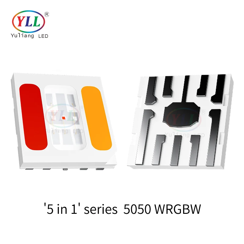 LED factory price Epistar chip 0.3W RGB built in 3535 4040 5050 rgbw Smd Led Chip