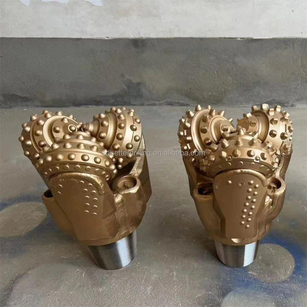 Wide teeth chisel insert 6 inch tci tricone drill bit price for water well drilling