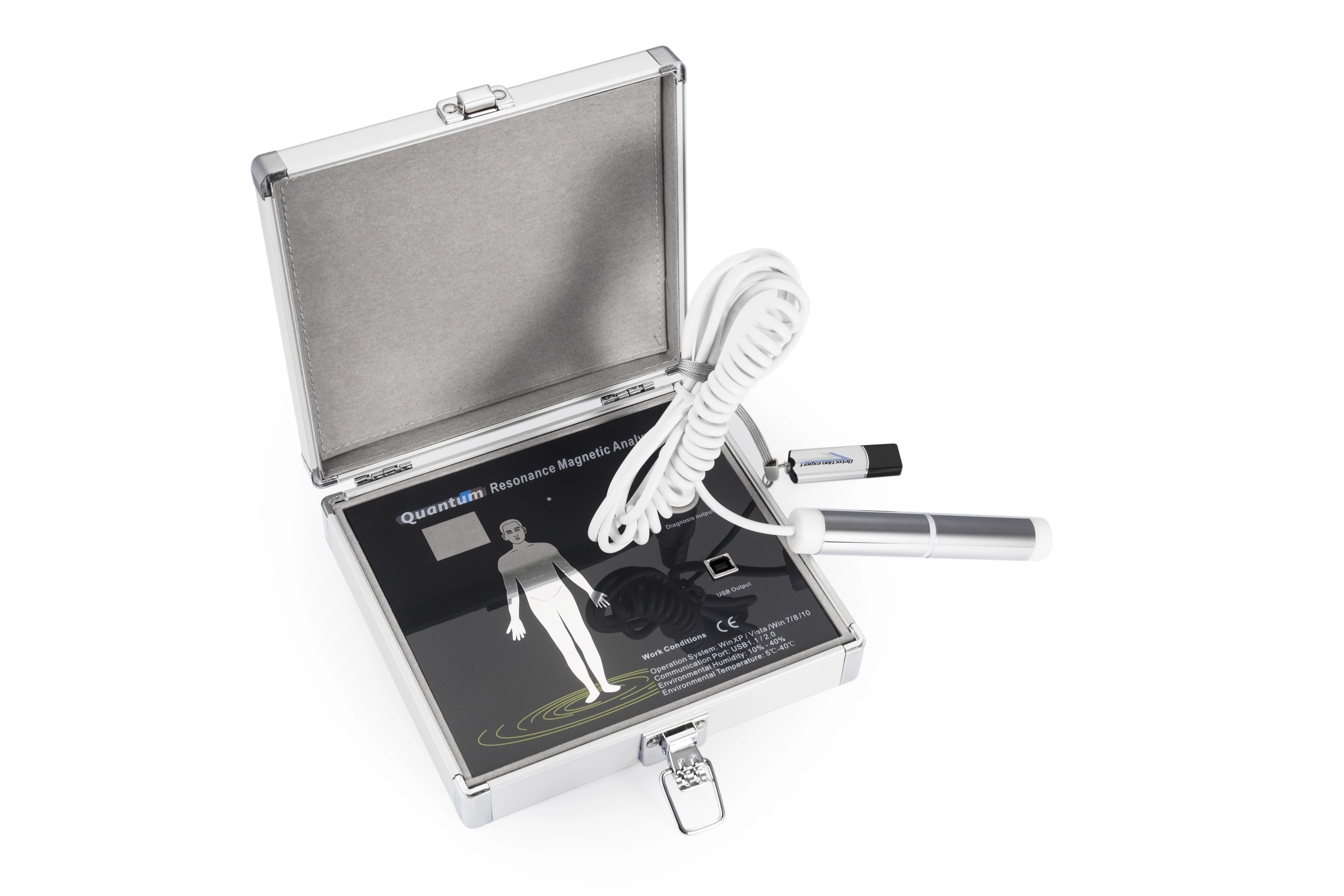 Professional Body Scan Machine Newest Generation Quantum Magnetic Resonance Analyzer 61 Checking Reports