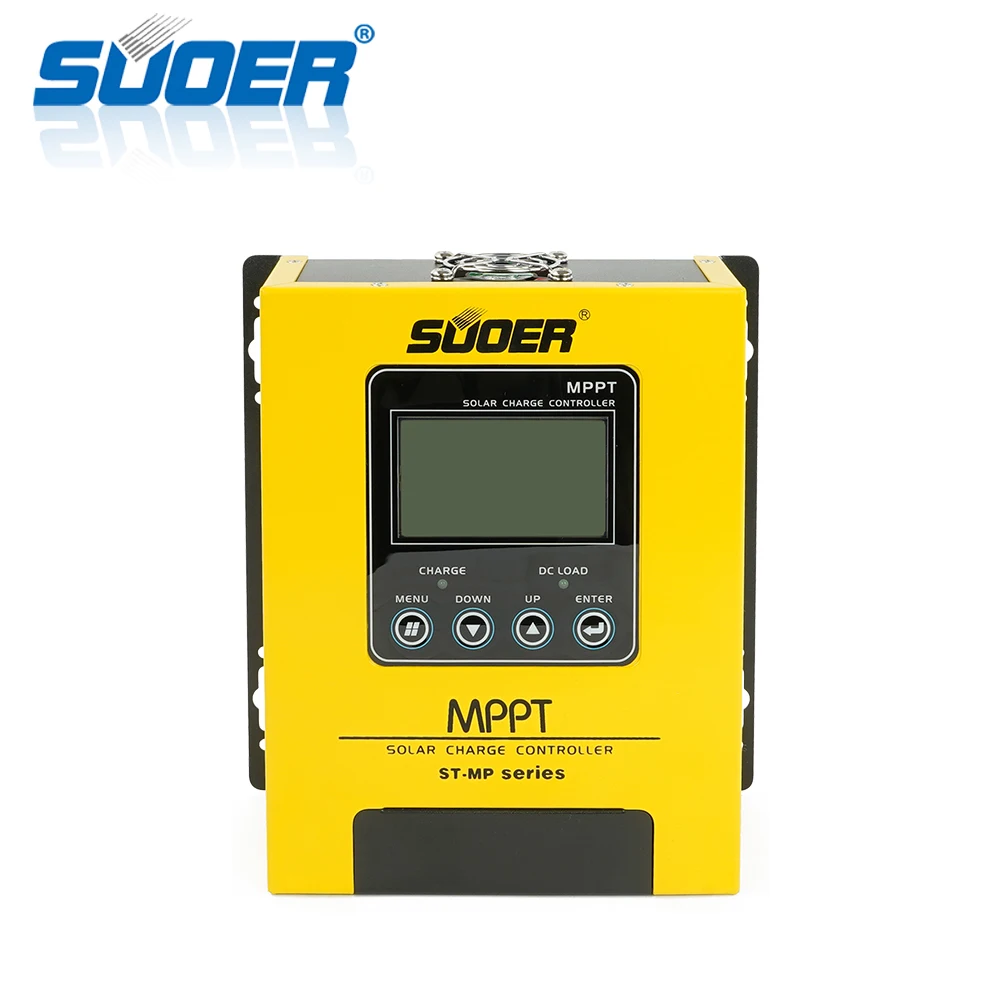 Suoer MPPT Solar Charge Controller 12V 24V 30A 40A 60A 80A 100A 30 Amp Solar Regulator photovoltai charge controller