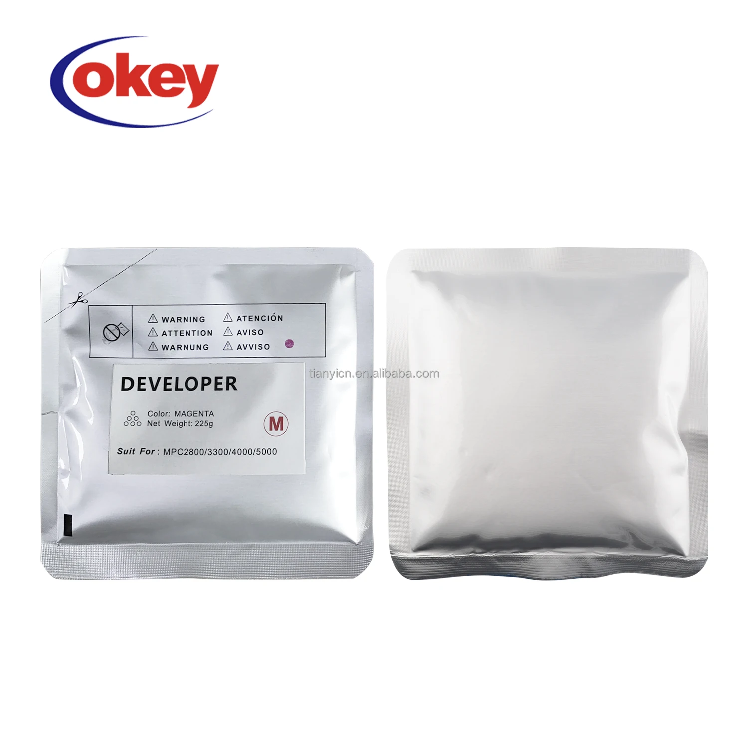 225g MPC4000 MPC5000 Developer Powder for Ricoh MPC 4000 5000 4500 3000 2800 3300 Iron Powder