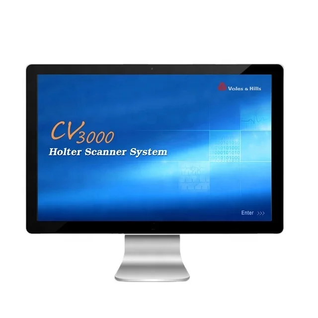ECG Software multi functions holter ecg software CV3000 for Windows system for 24 hours patient monitoring