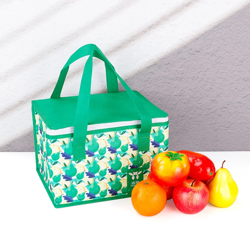 OEM/ODM custom RPET food picnic lunch thermal insulation fabric for cooler bags