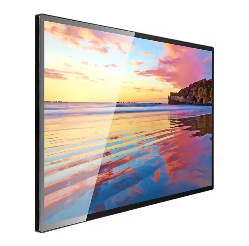 20 Years of factory supply Facoty Efficient Energy-Saving Ultra Narrow High brightness 1000nits Hanging Menu Board for Cafes
