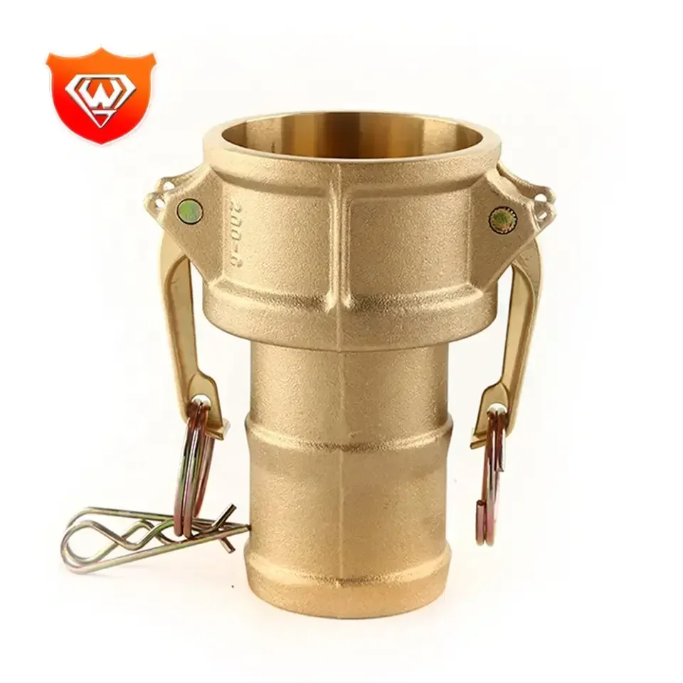 China Supplier Sale Stainless Steel Water Quick Coupling Type A Brass Hose Coupling