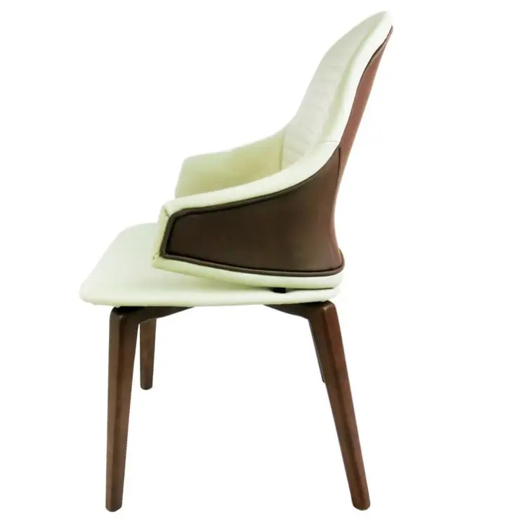 
Industrial Vintage PU Metal Dining Upholstery Chairs for dining room 