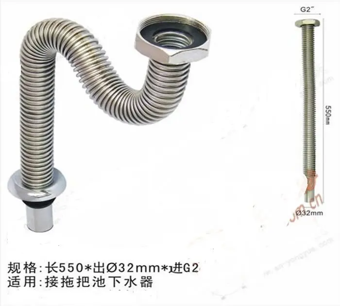 1/2 Inch 16mm Corrugated 304 Stainless Steel Water Shower Hose Flexible Metal Conduit
