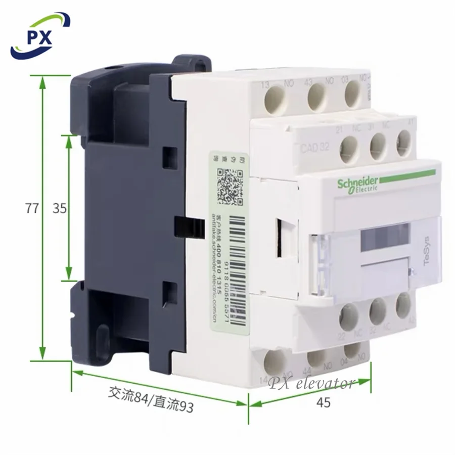 Original Electrical control relay contactor CAD50 AC-DC 5 normally open AC380V 220V CAD32 contactor switch