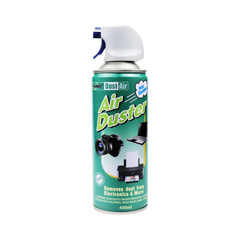 400ml Herios Power Handy Duster Blower Computer Keyboard Electric Cleaning Compressed Air Duster Spray