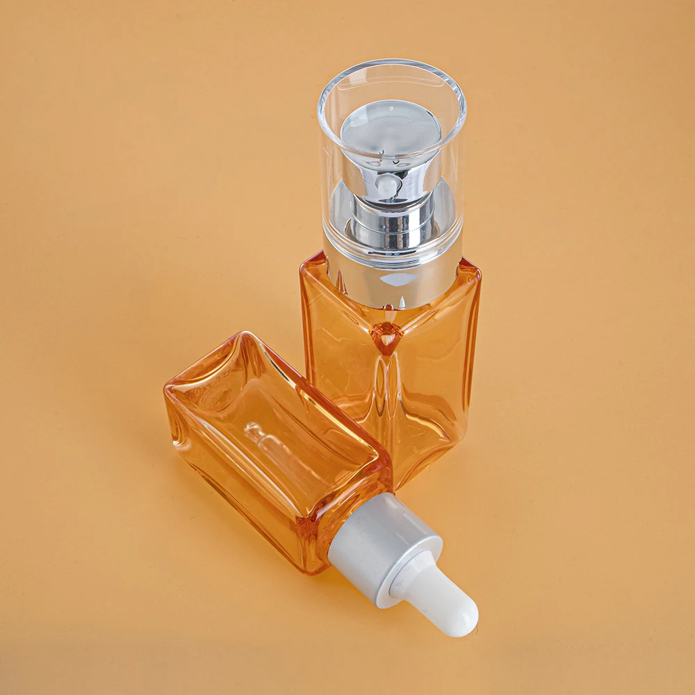 Cosmetic Packaging 30ml 50ml 100ml 150ml 200ml Luxury Cosmetics Containers Skincare Plastic Dropper Bottle