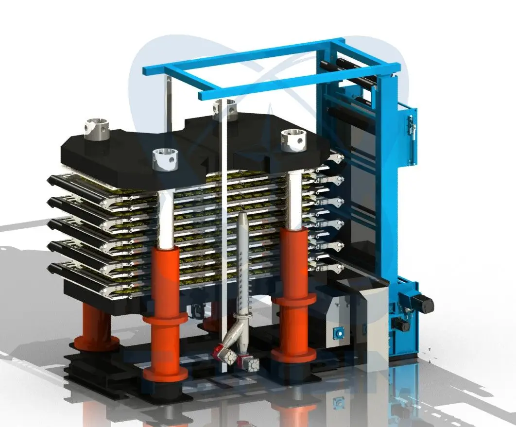 Toncin tower filter press