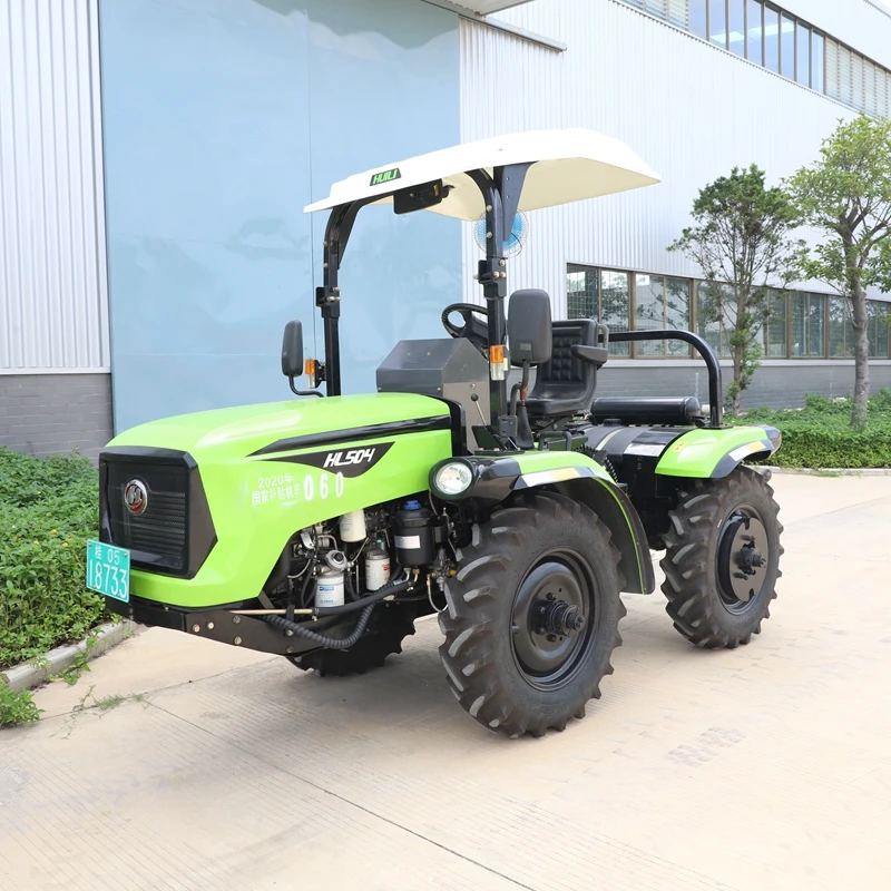 2022 New wheel tractor 4x4 Transport 4 Wheel Mini Tractor Price Equipment Cargo Truck Drive Small Mini Farm Agricultural Tractor