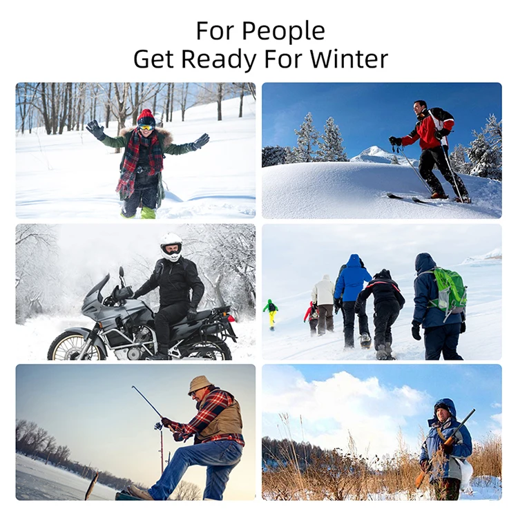 heating limited ski wire for gloves long hand glove heated leather motorcycle electric hand heating gloves