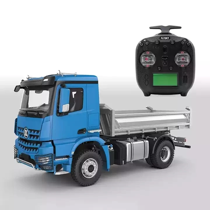 K3362 Huina Kabolite 1/14 Радиоуправляемый гидравлический самосвал 4x4 готовый Металл для модели Diff замок оси световой звук
