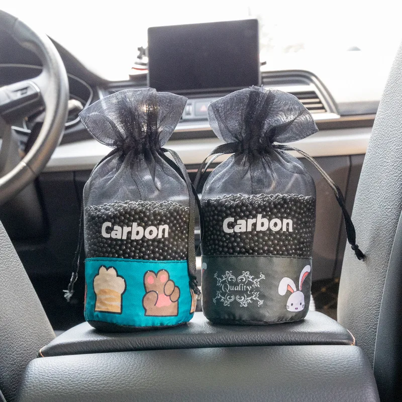 High Quality Bamboo Charcoal Wrapped Activated Carbon Crystal 3-Year Reusable Solid for Household Car Odor Removal Wholesale