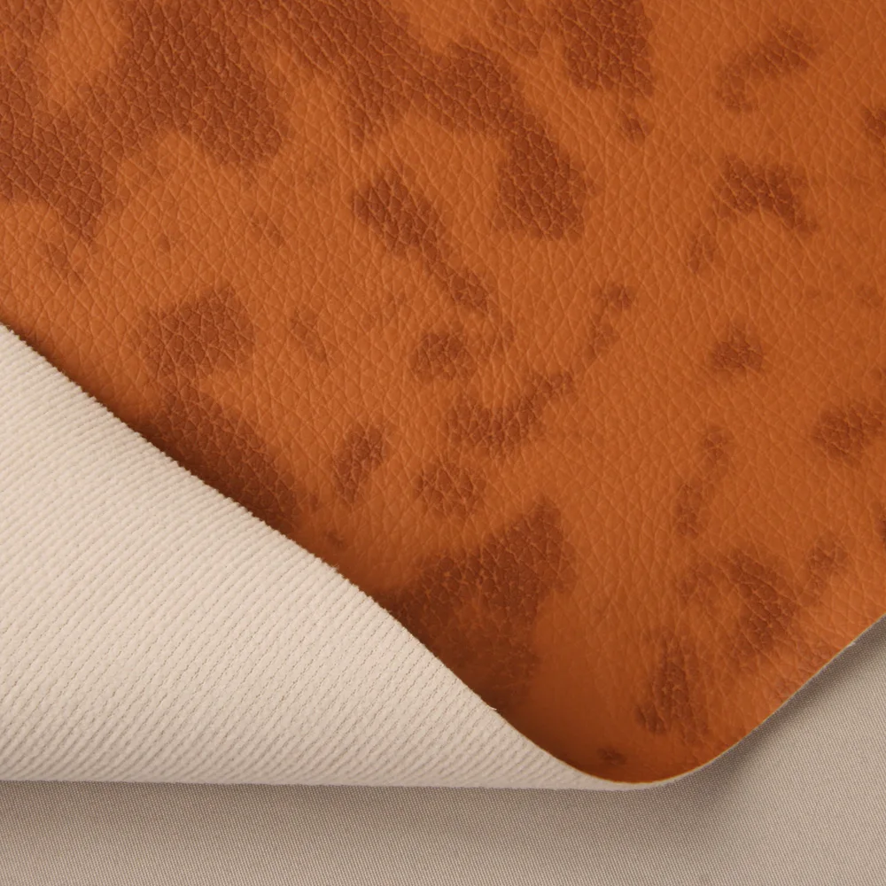 Oem Low Price Faux Leather Fabric Sheets Vintage Artificial Leather For Bags Shoes
