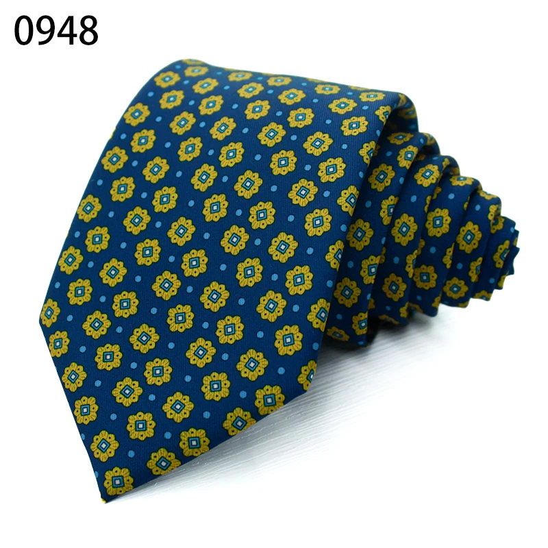TONIVANI-62-9 Digital Printed Fashion Neckties Flowers Designs Tie