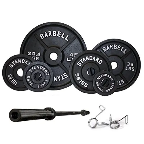Gym Equipment Cast Iron Weight Plate Equipment Barbell Powder Coating Plate for gym