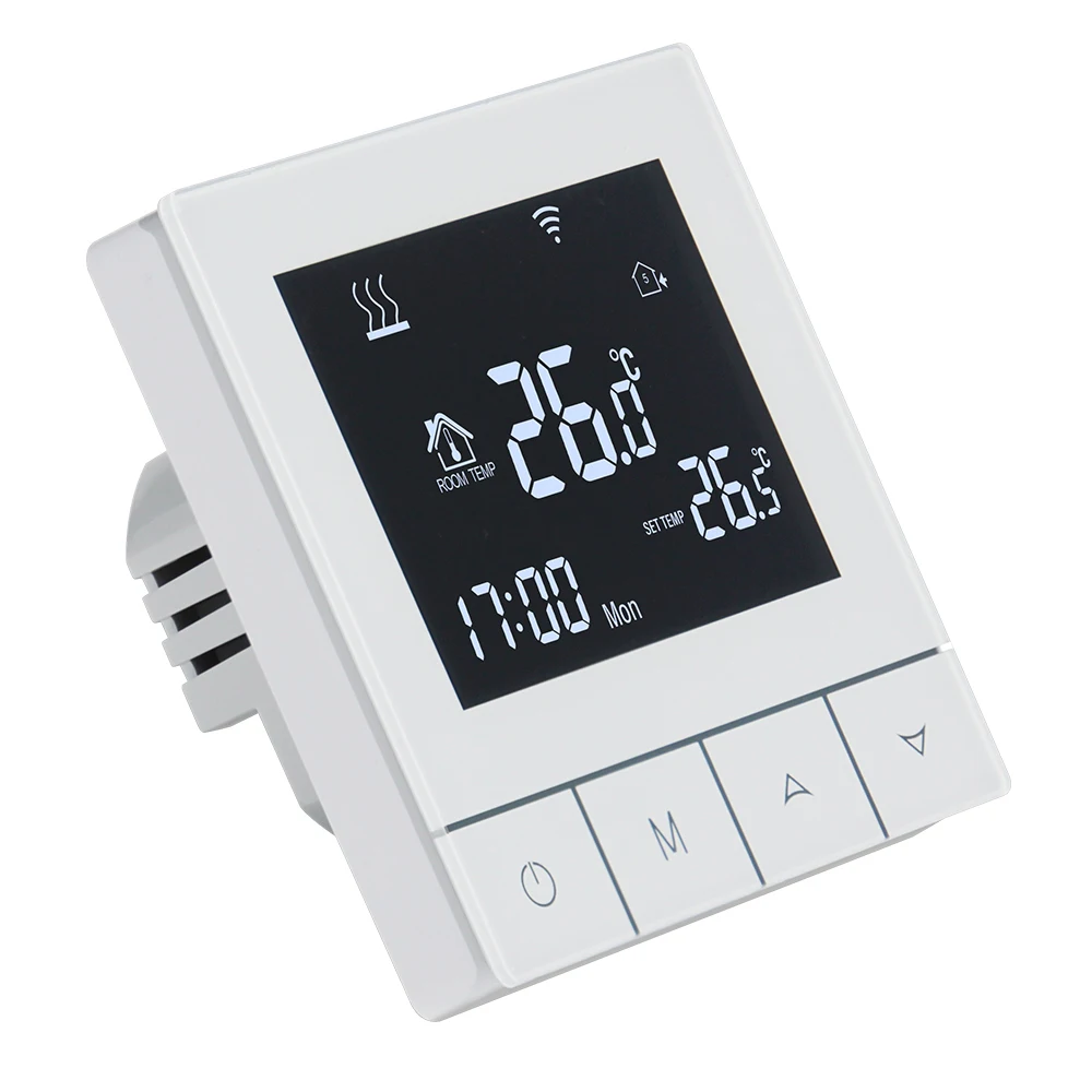 Factory low price touch screen tuya wifi room temperature controller water underfloor heating programmable thermostats