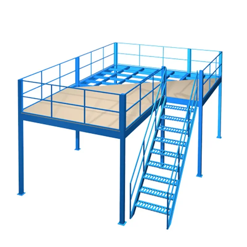 Metal mezzanine floor decking for warehouse steel mezzanine platform