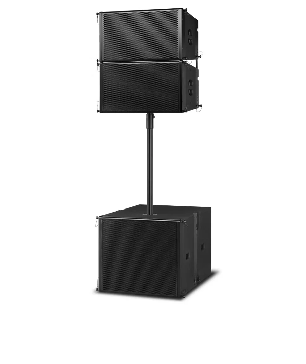 Economy Active line array Outdoor performance audio Multi-function hall school hotel 12inch