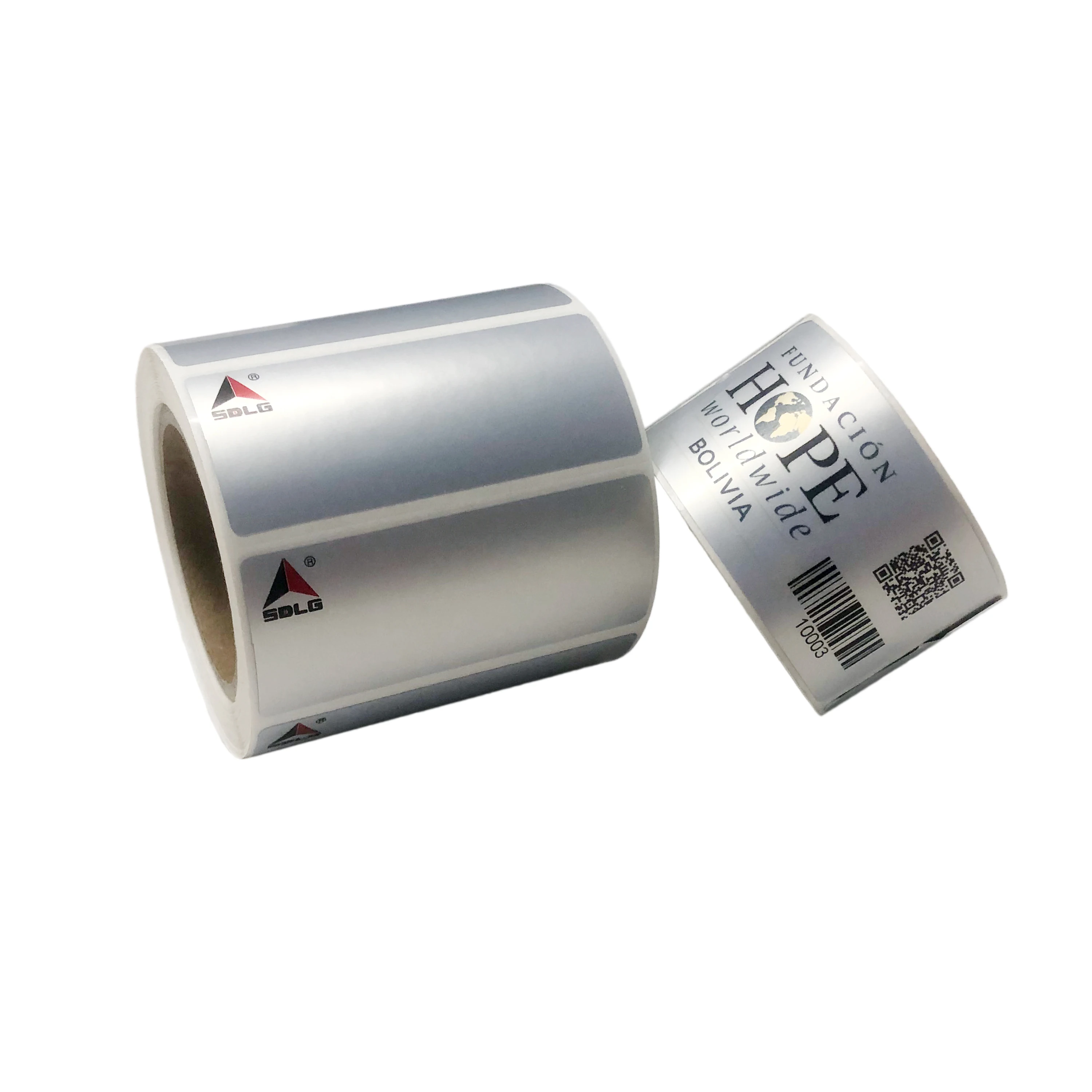 Heat Resistant Washable Highly durable Direct Thermal  Synthesis Label For Hot Drink