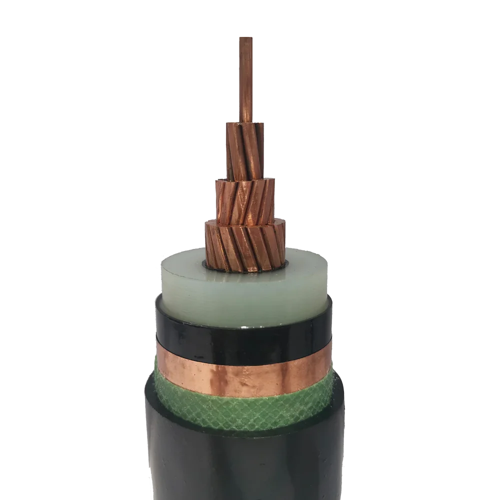 Medium Voltage 12 KV 1C x 400mm2 1C x 300mm2 CU/XLPE/PVC Cable