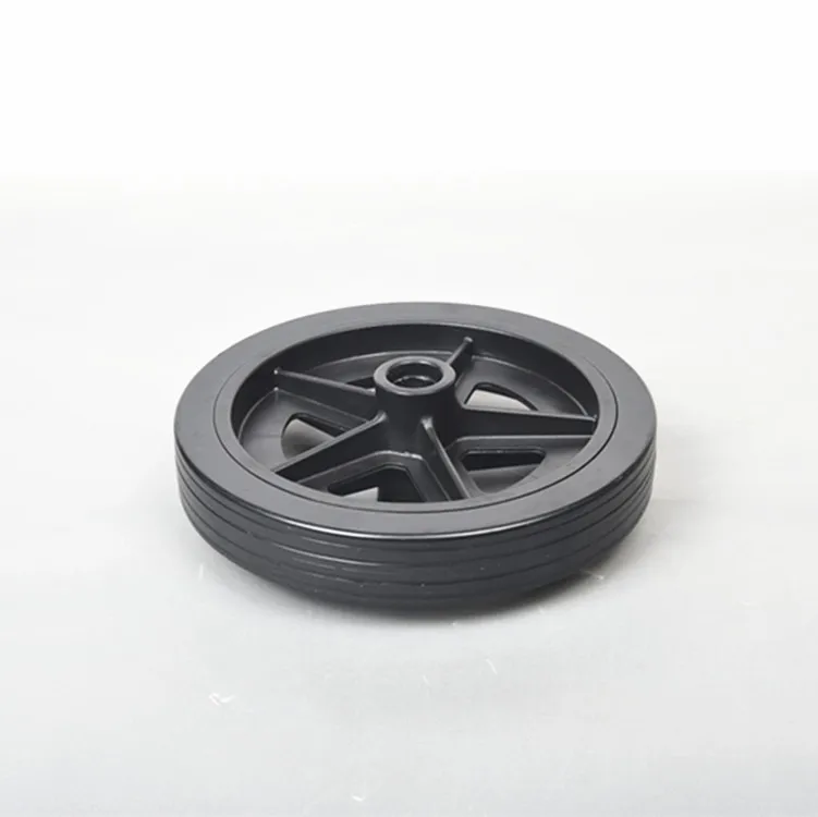 Front Wheel for Wheelchair Plastic Wheel Supplier Puncture-proof Wheelchair Part Wheels