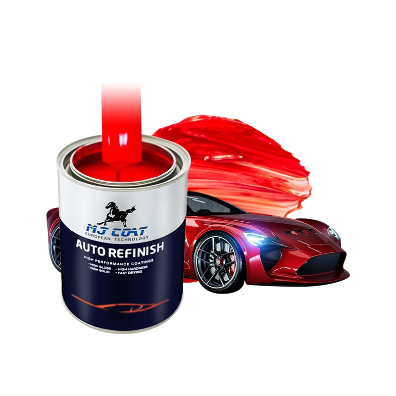 Fast Dry Coating Acrylic Base Color High Coverage Car Paint Color Top Coat Car Refinished Paint
