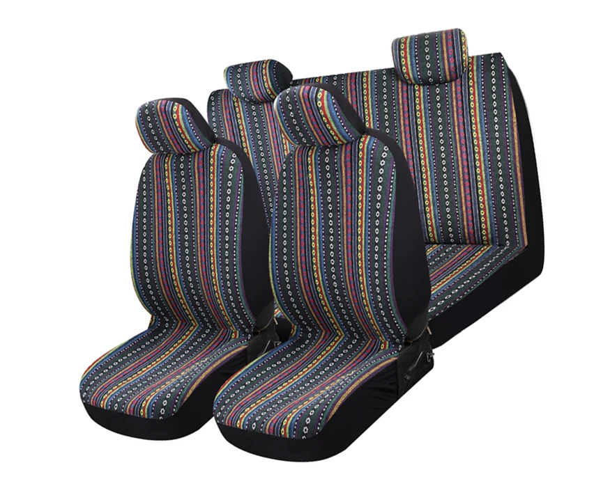 
Baja Blanket Cartoon Car Seat Cushion Cover Universal Size with Airbag Compatible 