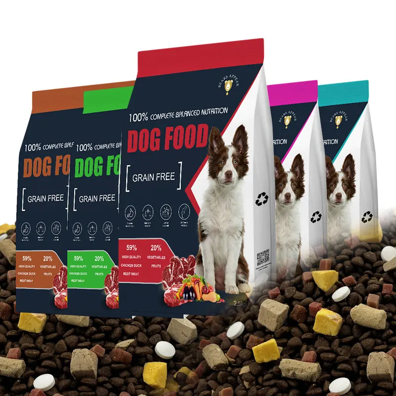 Производитель 20 кг оптом OEM для продажи индивидуальный продукт корм домашних животных сухой собак