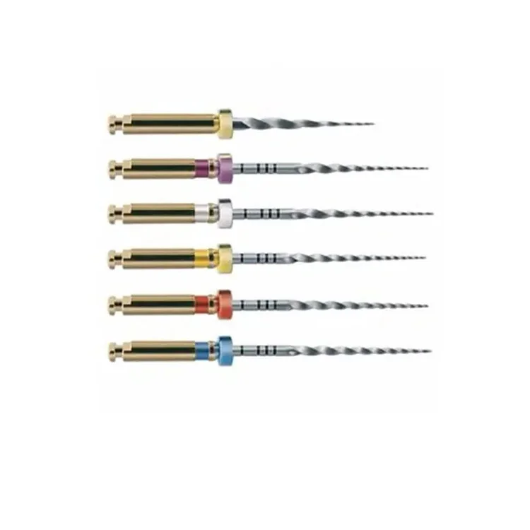 dental consumable high quality Dental gold flexible files endo rotary files golden endodontic files