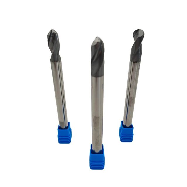 Manufacture custom 2/3/4 flutes solid carbide ball nose drill bits CNC router tool bits