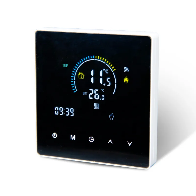 electric underfloor smart thermostat radiant floor heating system parts wifi tuya room boiler temperature controller for house