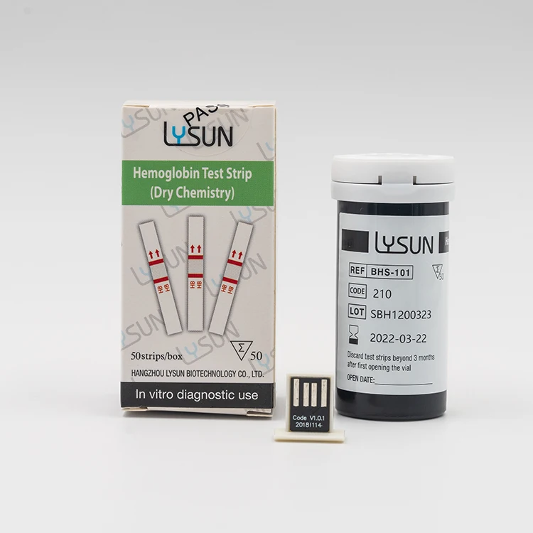 Health Equipments HB Meter Hemoglobin Test Equipment Hemoglobin Test Strips BHS-101