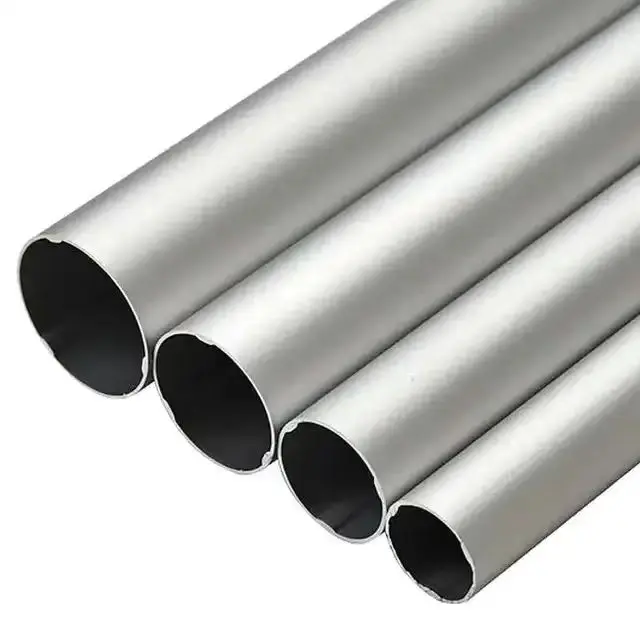 High Quality Customized 6061 6082 Aluminum Tubing 10mm 20mm 30mm Standard-Sized Anodized Aluminum Pipe Gaanized Steel Pipe